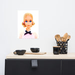 "1973 Quick Curl Barbie Portrait" Museum-Quality Collector's Poster - Simon's Collectibles Limited Edition (Original Photography)