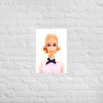 "1973 Quick Curl Barbie Portrait" Museum-Quality Collector's Poster - Simon's Collectibles Limited Edition (Original Photography)
