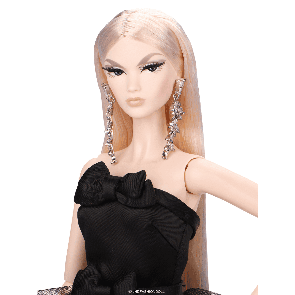 JHDFASHIONDOLL 2024 Convention: BLACK BOW TIE Grace Doll - Simon's Collectibles, Exclusive UK dealer