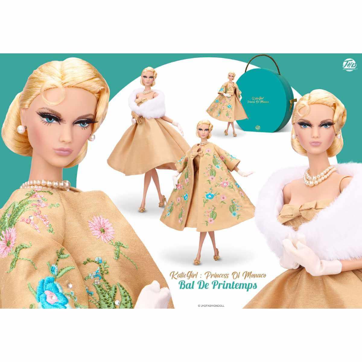 KATIEGIRL: PRINCESS OF MONACO BAL DE PRINTEMPS GIFT SET | JHDFASHIONDOLL