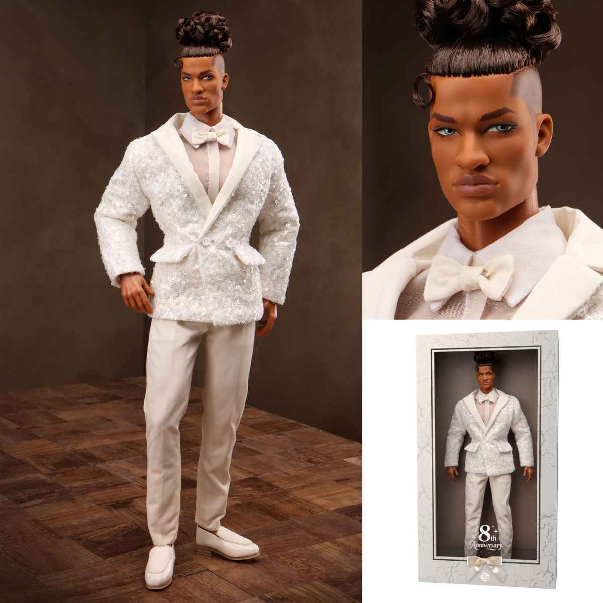 JHDFASHIONDOLL JHDFASHIONDOLL 8th Anniversary: White Gala Collection - Complete Set - Simon's Collectibles, UK