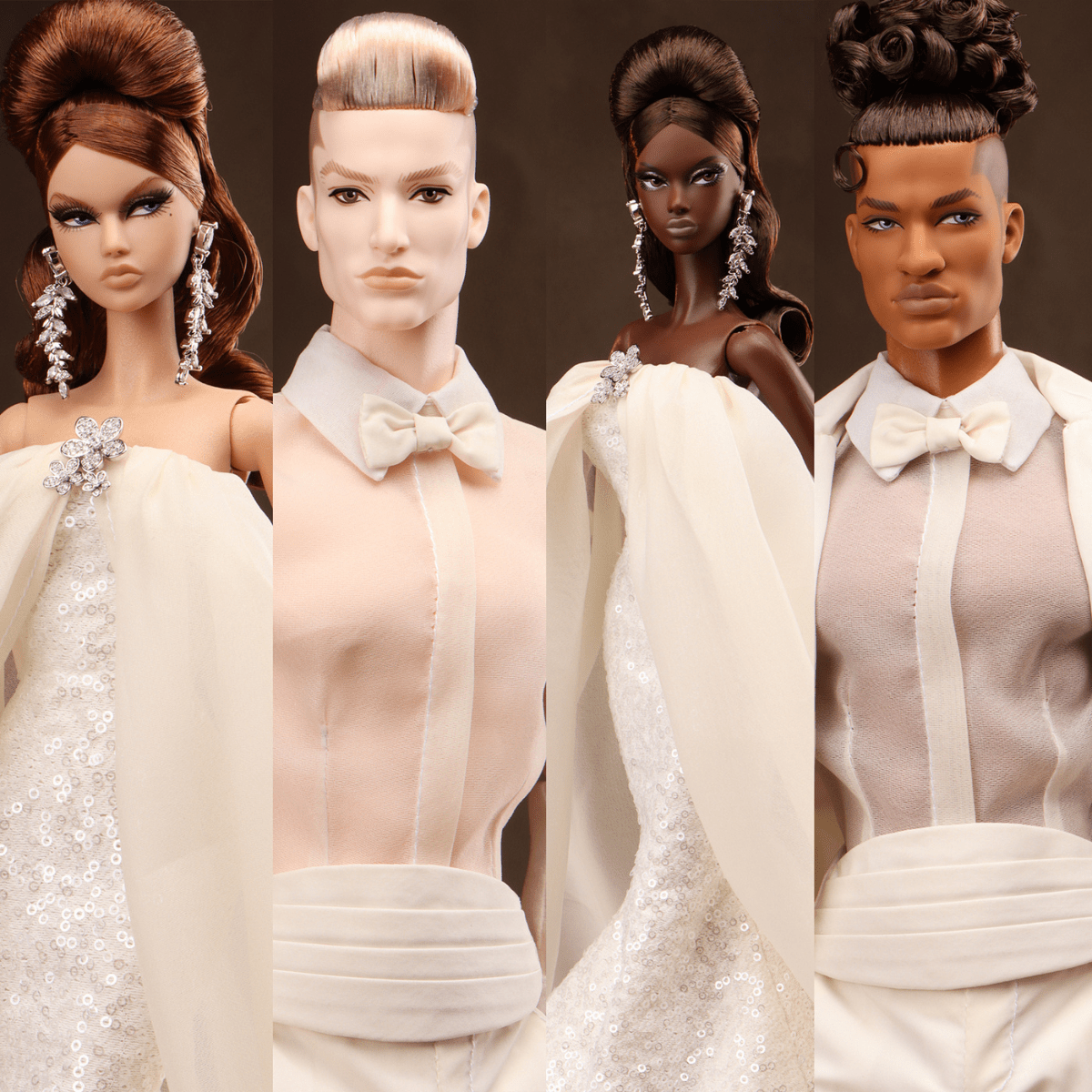 JHDFASHIONDOLL JHDFASHIONDOLL 8th Anniversary: White Gala JASPER - Simon's Collectibles, UK
