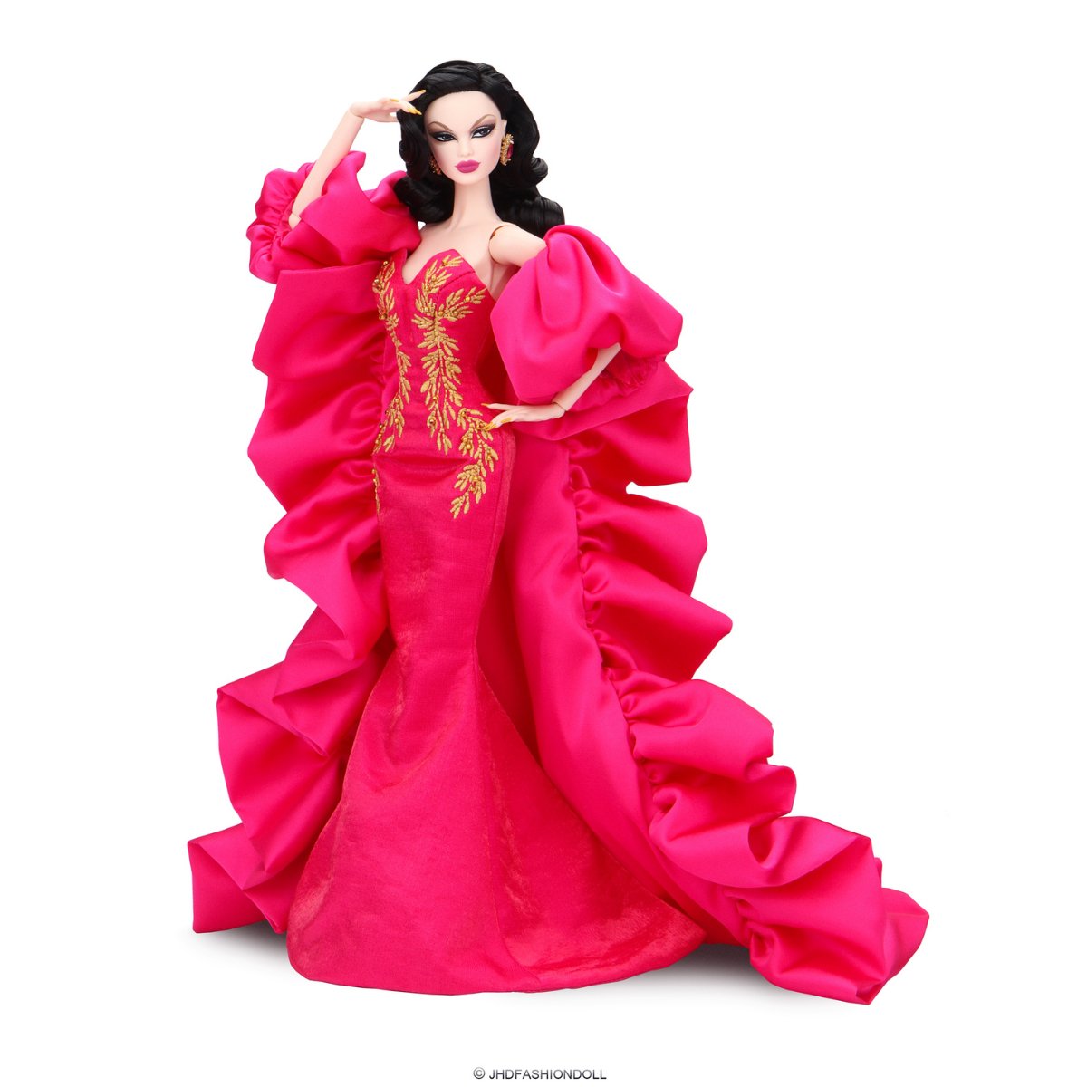 JHDFASHIONDOLL™ GLAMOROUS DARLING: MONIKA KatieGirl Doll - Simon's Collectibles