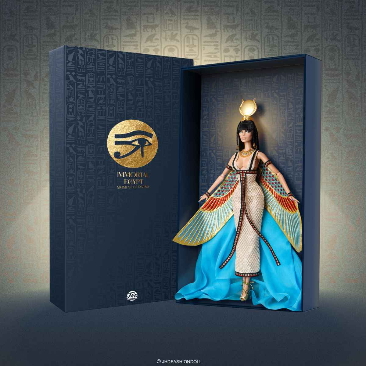 JHDFASHIONDOLL Moment Of Fantasy: IMMORTAL EGYPT ISIS 2025 (M2502) - Simon's Collectibles