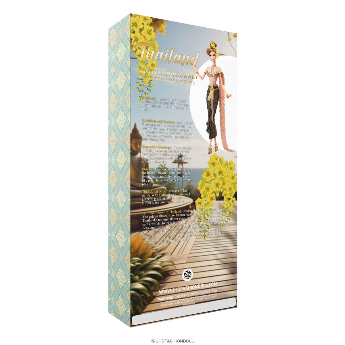 JHDFASHIONDOLL Platinum Journey: Thailand GLORIA (M2505) - Simon's Collectibles, UK Exclusive Dealer