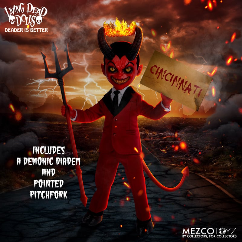 Living Dead Dolls Living Dead Dolls Lou Sapphire – Limited Exclusive by Mezco - Simon's Collectibles, UK