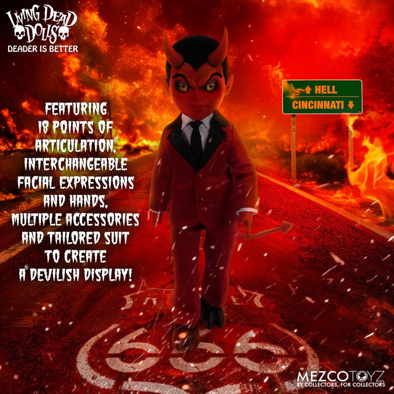 Living Dead Dolls Living Dead Dolls Lou Sapphire – Limited Exclusive by Mezco - Simon's Collectibles, UK