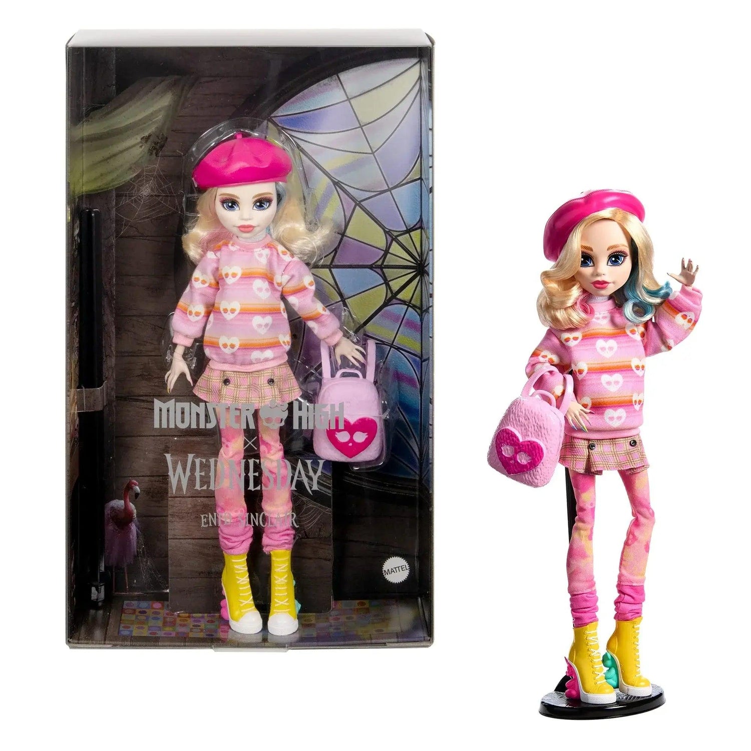 Monster High x Wednesday Collection: Enid Sinclair Doll by Monster High in the at Fashion Dolls section at Simon's Collectibles based in the UK.