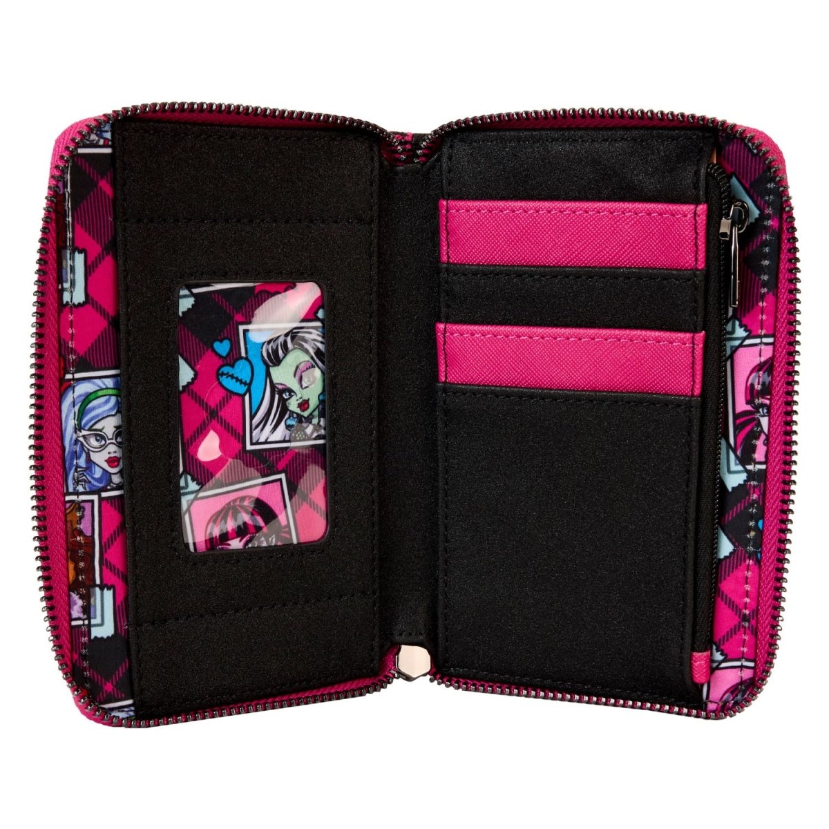 Loungefly x Mattel Monster High Crest Zip Around Wallet - Simon's Collectibles