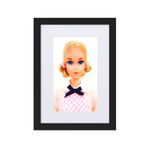 "1973 Quick Curl Barbie Portrait" Matted Museum-Quality Framed Print - Simon's Collectibles Limited Edition (Original Photography)