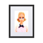 "1973 Quick Curl Barbie Portrait" Matted Museum-Quality Framed Print - Simon's Collectibles Limited Edition (Original Photography)