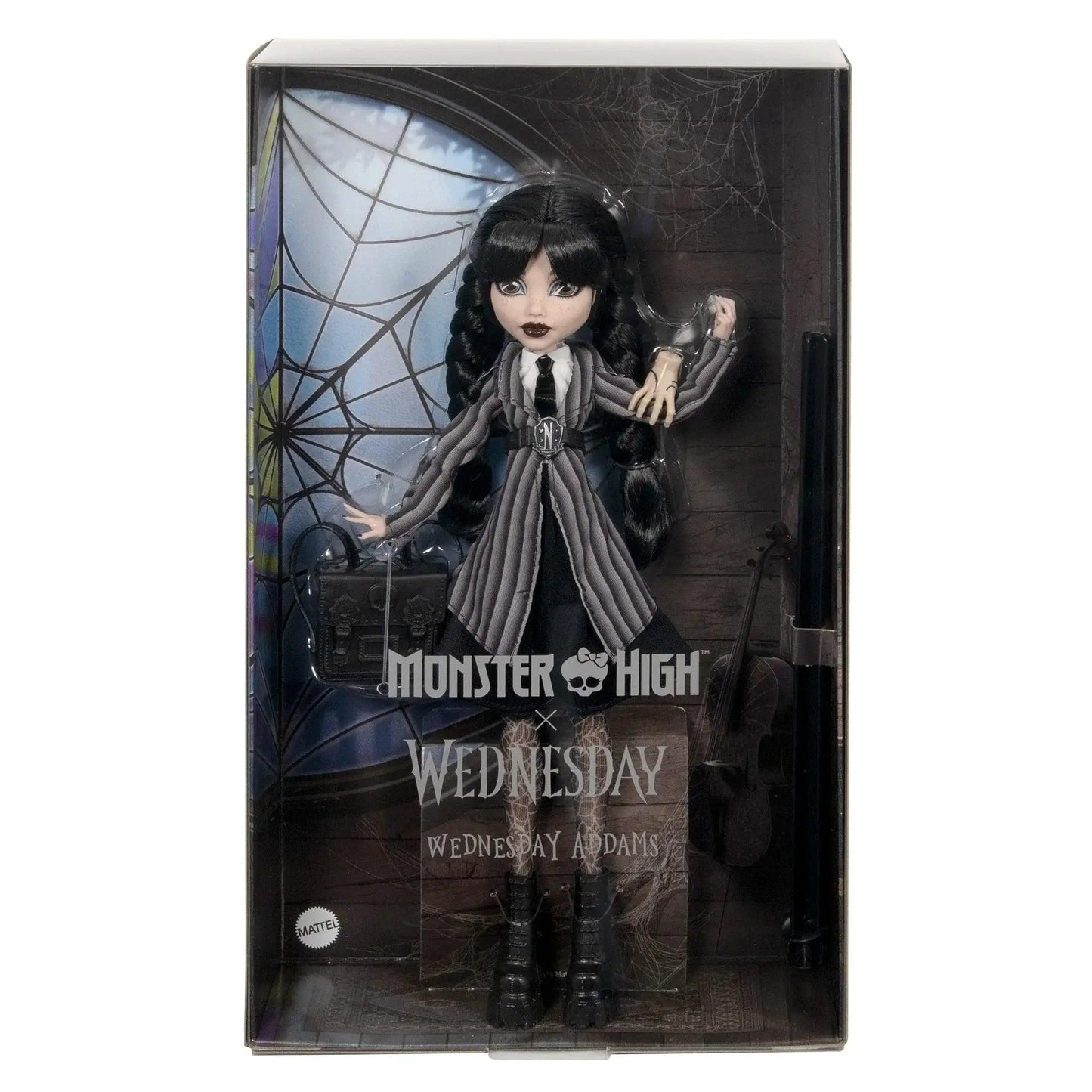 Monster High X Wednesday Collection: Wednesday Addams Doll by Monster High in the at Fashion Dolls section at Simon's Collectibles based in the UK.