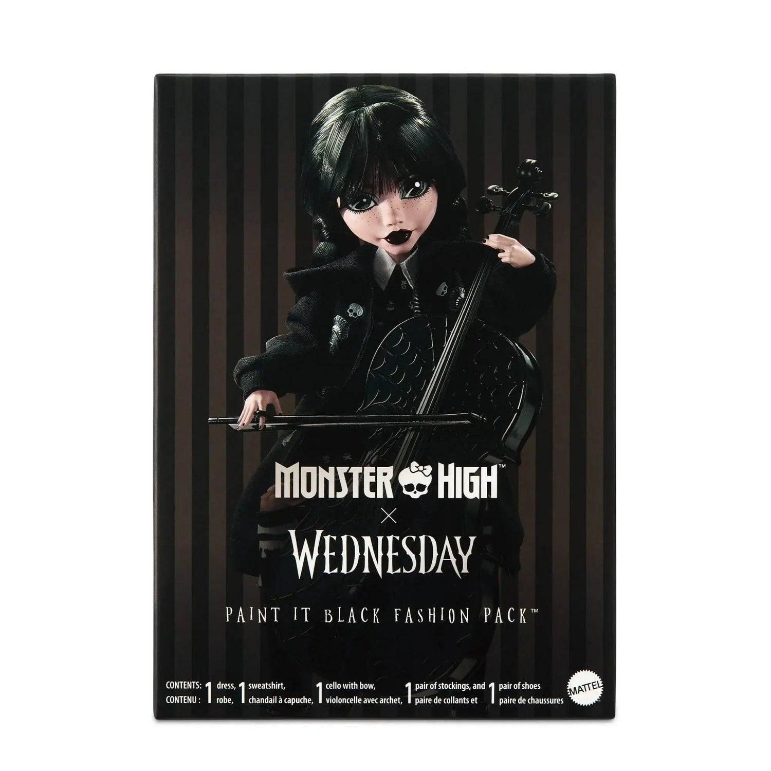 Monster High X Wednesday Collection: Exclusive Paint It Black Fashion Pack by Monster High in the at Doll Accessories section at Simon's Collectibles based in the UK.