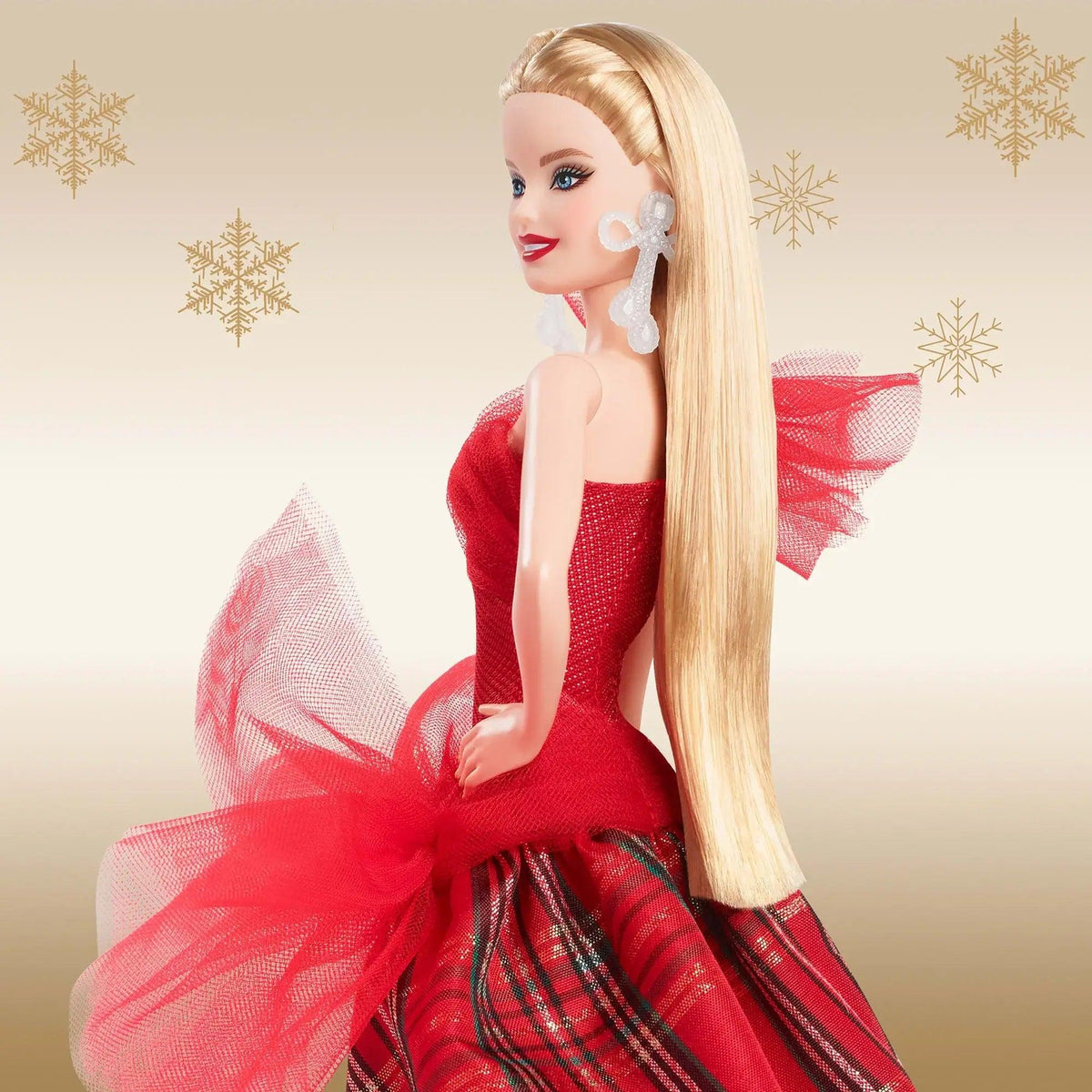 Barbie Signature 2024 Barbie Holiday Doll Blonde Hair by Barbie in the at Fashion Dolls section at Simon's Collectibles based in the UK.