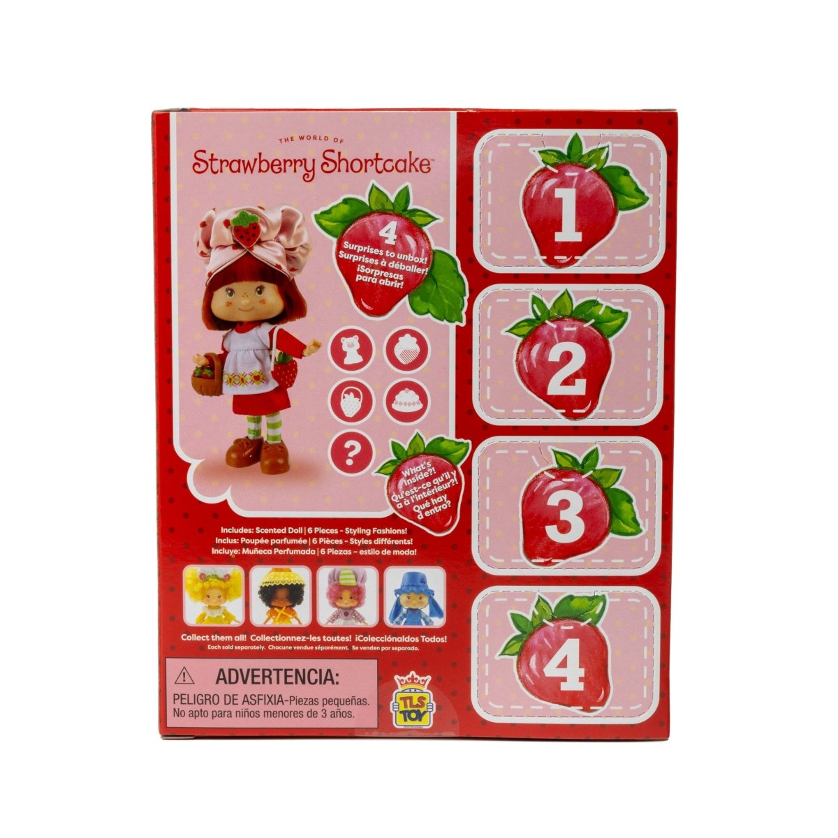 Strawberry Shortcake Fashion Doll Strawberry Shortcake 14 cm - Simon's Collectibles