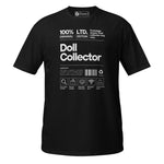 'Doll Collector' Product Label Design Short-Sleeve Unisex T-Shirt
