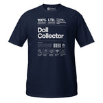'Doll Collector' Product Label Design Short-Sleeve Unisex T-Shirt