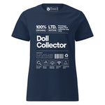 'Doll Collector' Product Label Design Short-Sleeve Women’s T-shirt