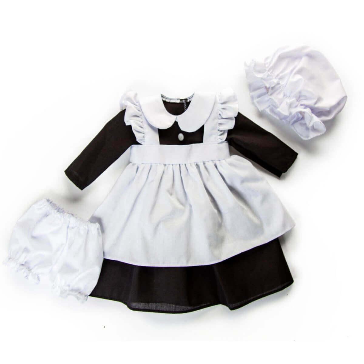 4 Piece Scullery Kitchen Maid Outfit, Doll Clothes for 18 Inch Dolls by The Queen's Treasures in the at Play Dolls section at Simon's Collectibles based in the UK.