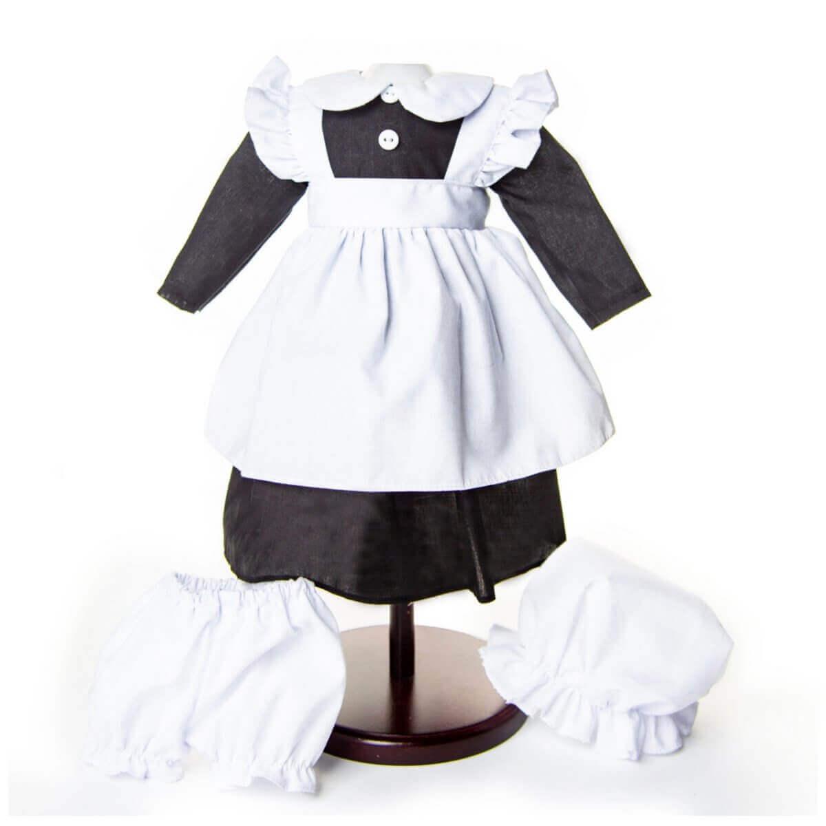 4 Piece Scullery Kitchen Maid Outfit, Doll Clothes for 18 Inch Dolls by The Queen's Treasures in the at Play Dolls section at Simon's Collectibles based in the UK.