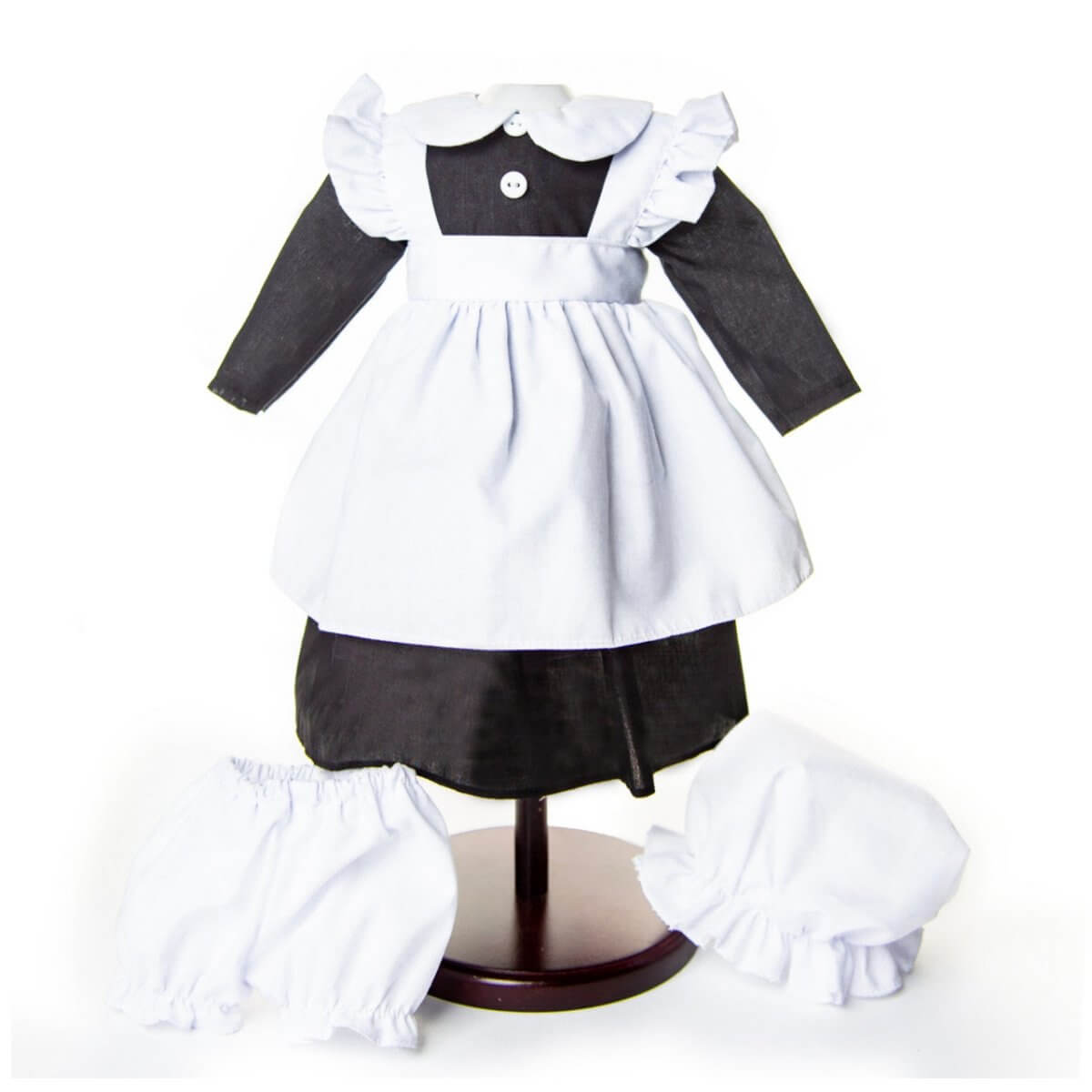 4 Piece Scullery Kitchen Maid Outfit, Doll Clothes for 18 Inch Dolls - Simon's Collectibles