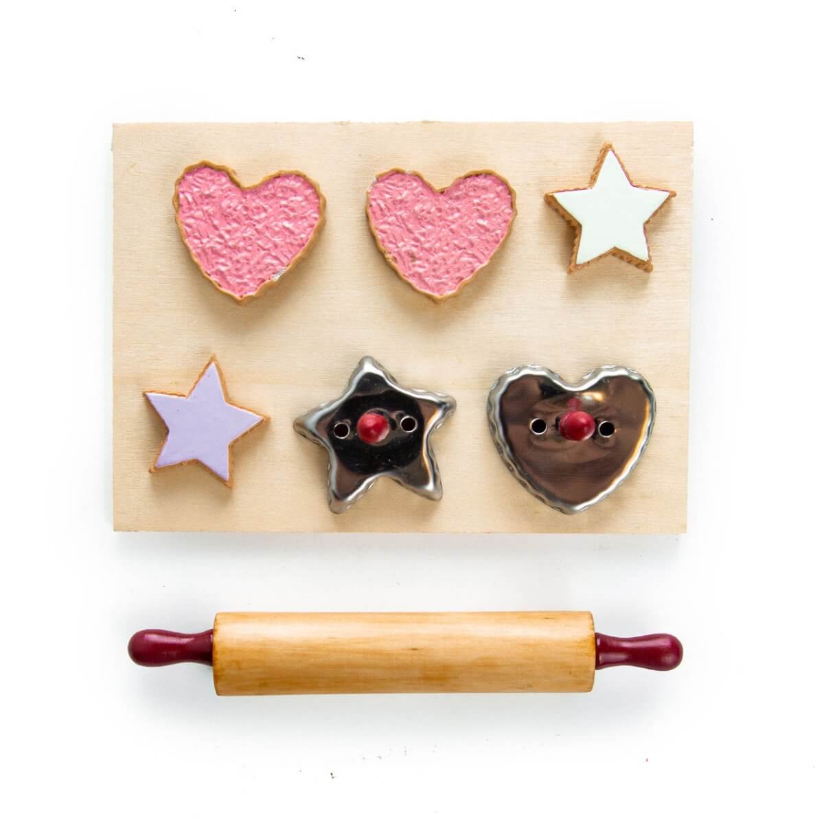 8 Piece Cookie Baking Gift Set with Tools & Cookies, Accessories for 18 Inch Dolls - Simon's Collectibles