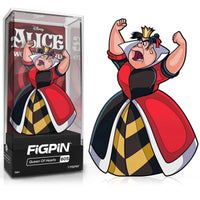 Thumbnail for Alice in Wonderland Queen of Hearts FiGPiN Classic Enamel Pin - Simon's Collectibles