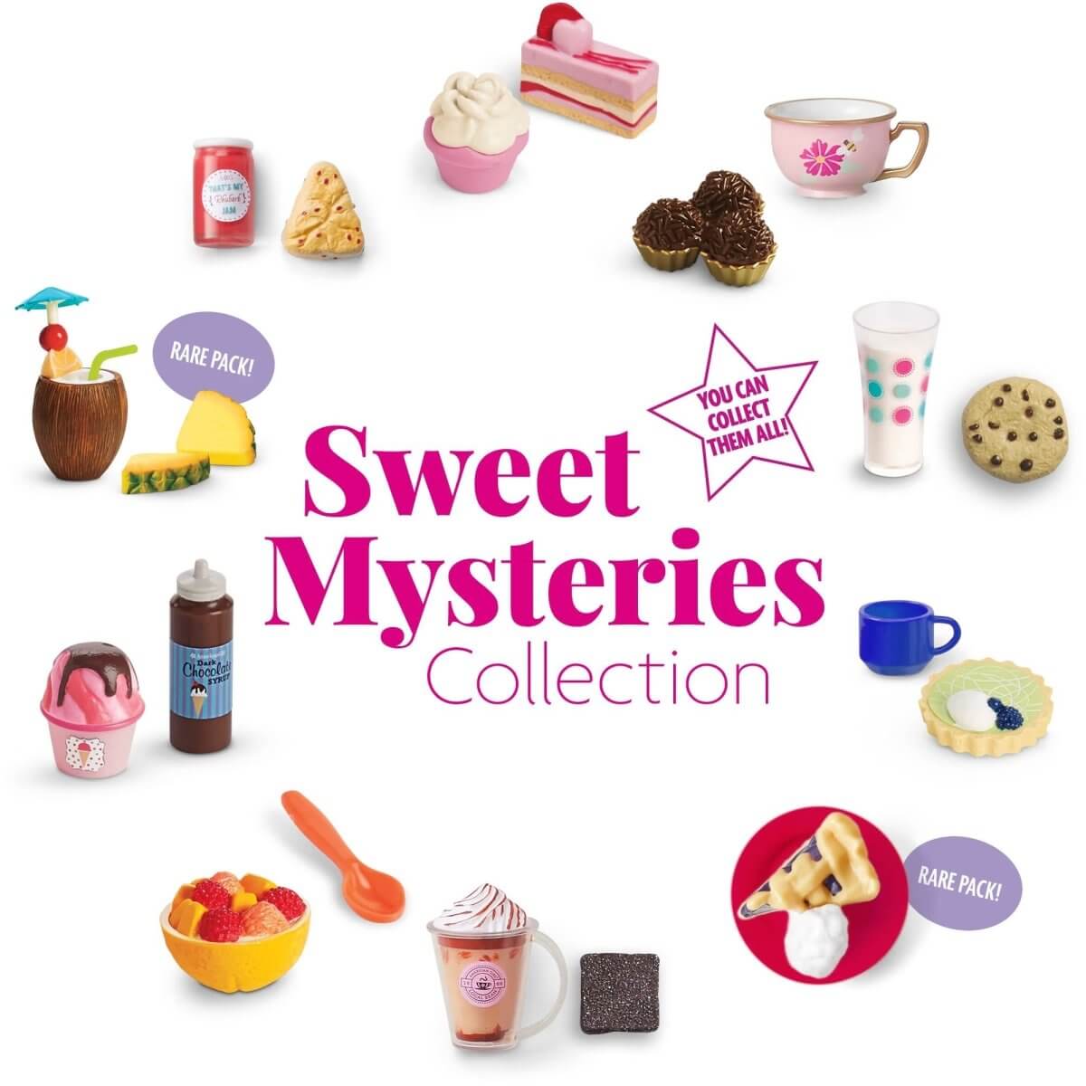 American Girl Mini Mystery Pack: Sweet Mysteries Collection - Simon's Collectibles