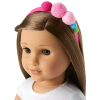 Thumbnail for American Girl Plenty of Poms Headband for 18-inch Dolls - Simon's Collectibles