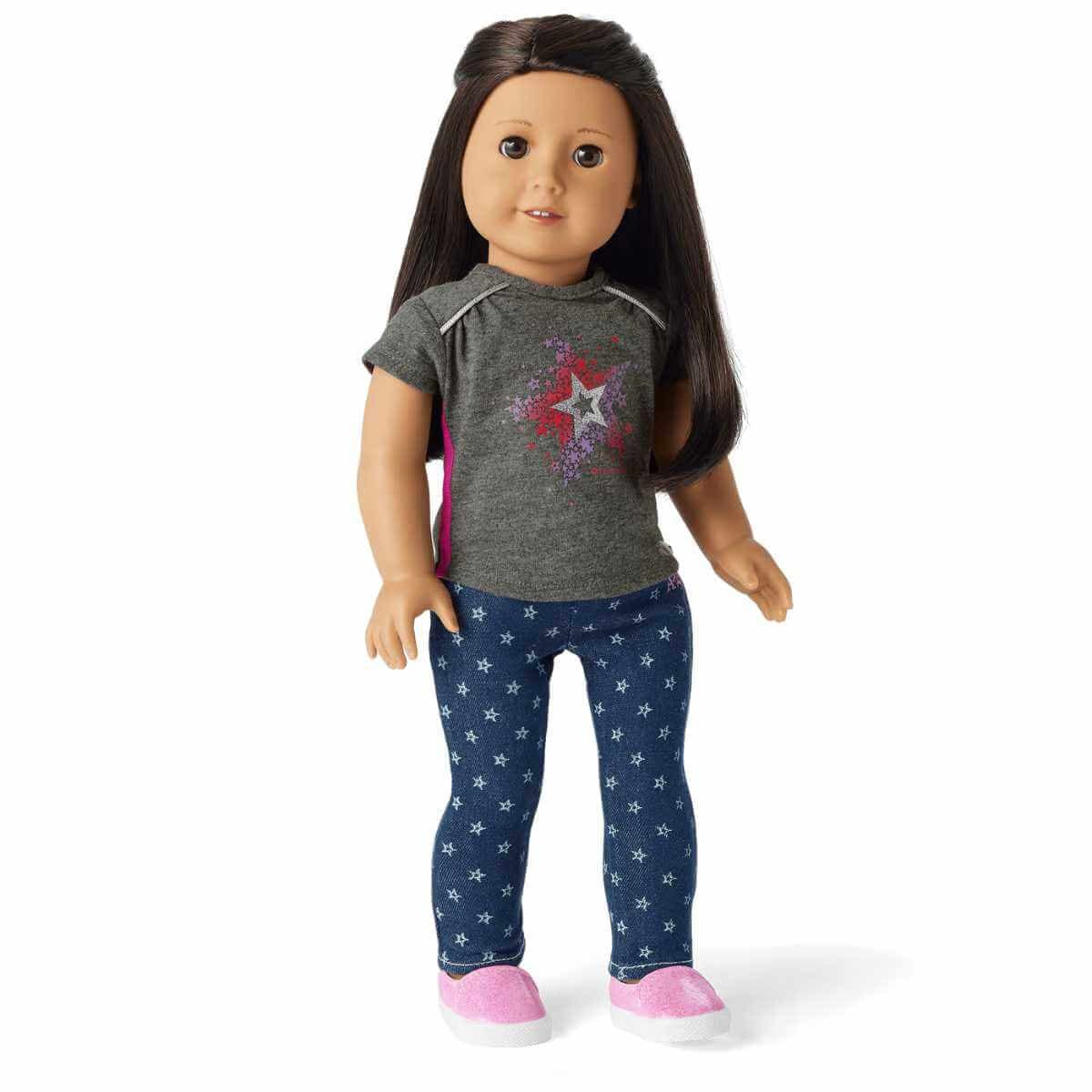 American Girl Star Bright Tee for 18-inch Dolls - Simon's Collectibles