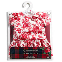 Thumbnail for American Girl x Janie and Jack Floral Toile Dress for 18-inch Dolls - Simon's Collectibles
