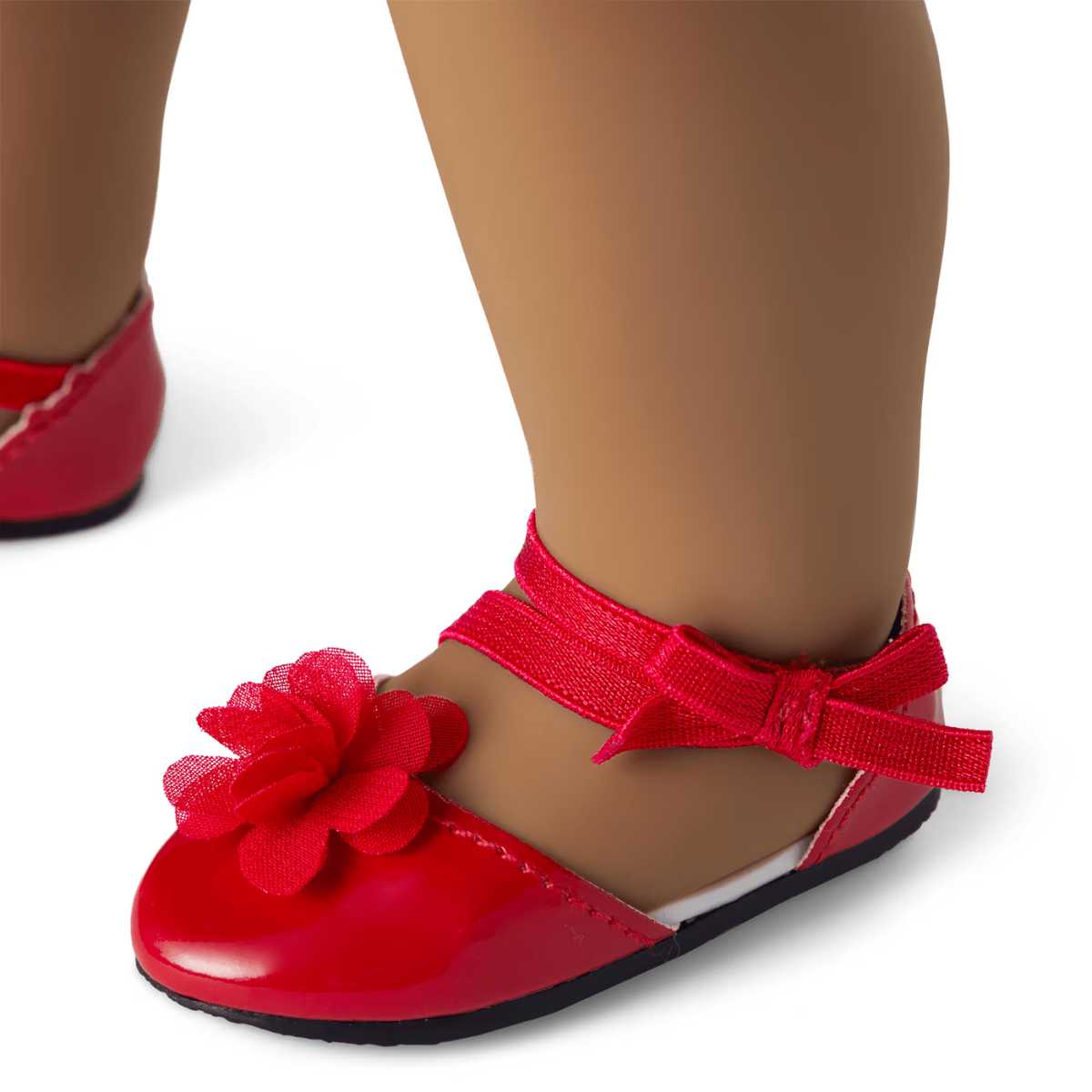 American Girl x Janie and Jack Rose Bow Flats for 18-inch Dolls - Simon's Collectibles