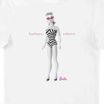 Barbie BARBARA ROBERTS Iconic Zebra Swimsuit Adult Unisex T-Shirt Tee | Barbie