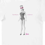 Barbie BARBARA ROBERTS Iconic Zebra Swimsuit Adult Unisex T-Shirt Tee - Simon's Collectibles