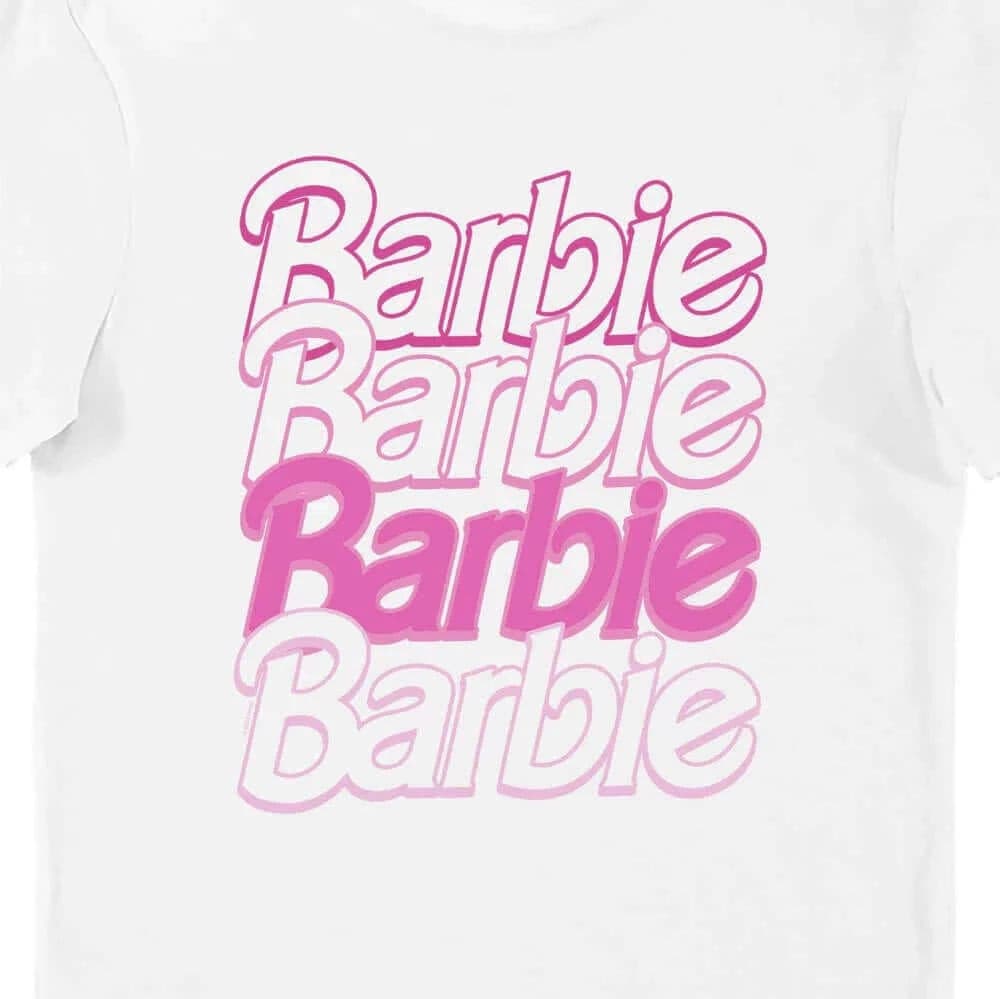 BARBIE BARBIE BARBIE BARBIE Adult Unisex T-Shirt Tee - Simon's Collectibles