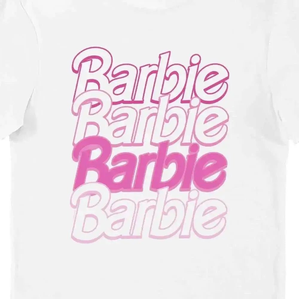 BARBIE BARBIE BARBIE BARBIE Adult Unisex T-Shirt Tee | Barbie