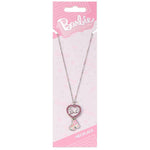 Barbie™️ Crystal Heart and Roller Skate Necklace - Barbie x Carat Shop - Simon's Collectibles