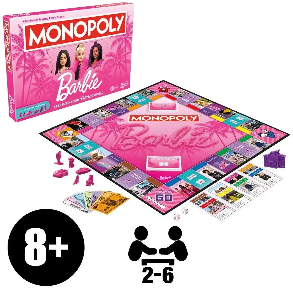 Barbie Edition Monopoly Game | Barbie