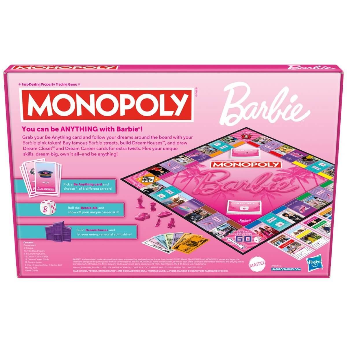 Barbie Edition Monopoly Game | Barbie