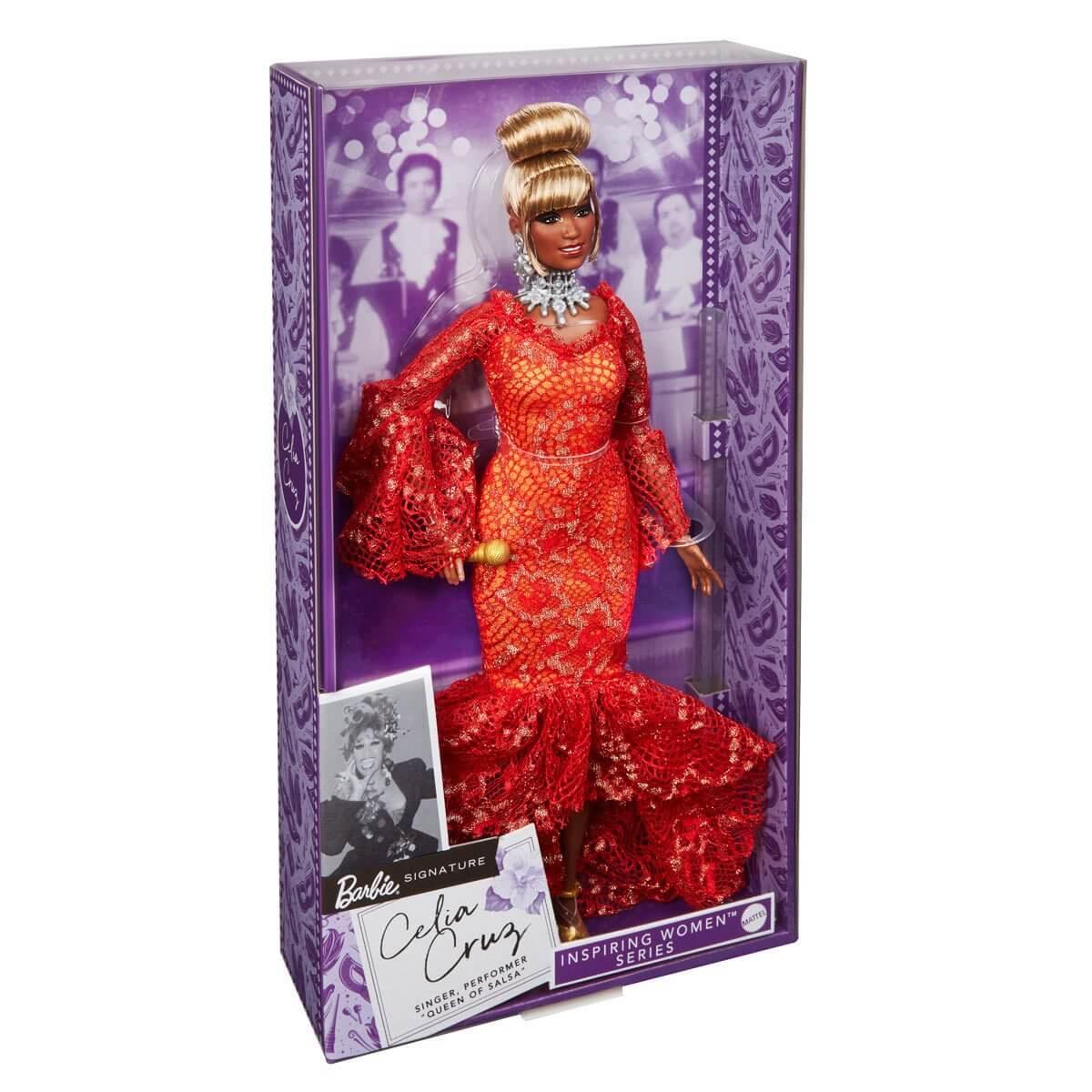 Barbie Inspiring Women Celia Cruz Doll - Simon's Collectibles