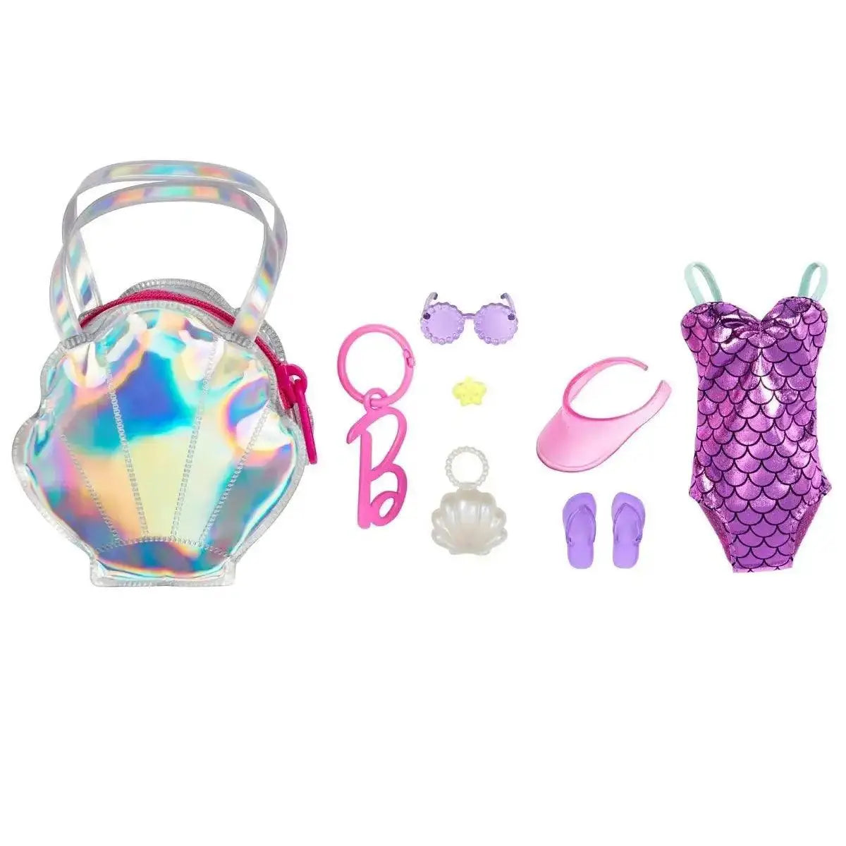 Barbie Premium Fashion Pack: Outfit, Accessories, and a Voluminous Bag - Choose Birthday, Beach or School | Barbie