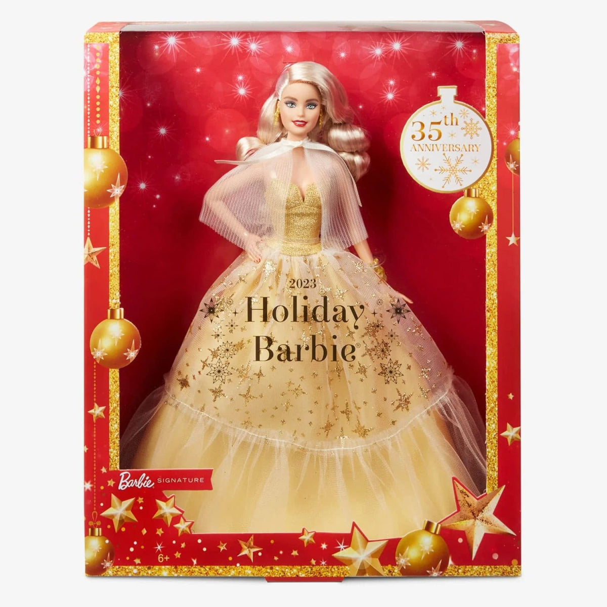 Barbie Signature 2023 Holiday Barbie Doll (Blonde) - Simon's Collectibles
