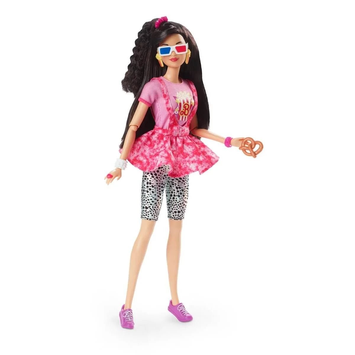 Barbie Signature Barbie Rewind Doll, 80s Edition – MOVIE NIGHT - Simon's Collectibles
