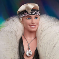 Thumbnail for Barbie Signature Ken Doll in Faux Fur Coat and Black Fringe Vest – Barbie The Movie - Simon's Collectibles