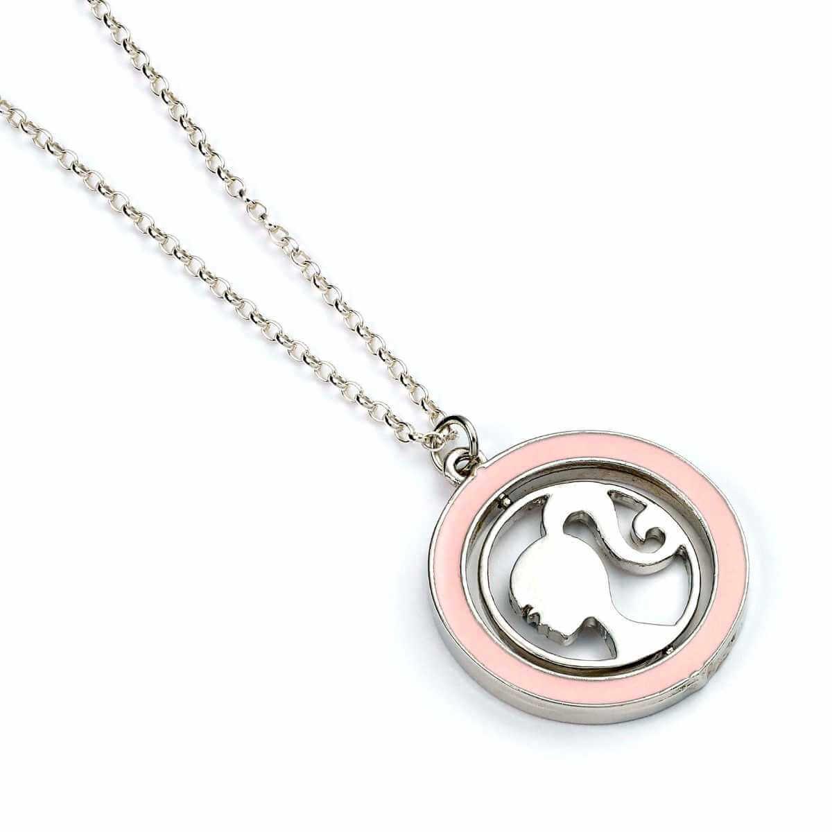 Barbie™️ Spinning Silhouette Necklace - Barbie x Carat Shop | Barbie x Carat Shop