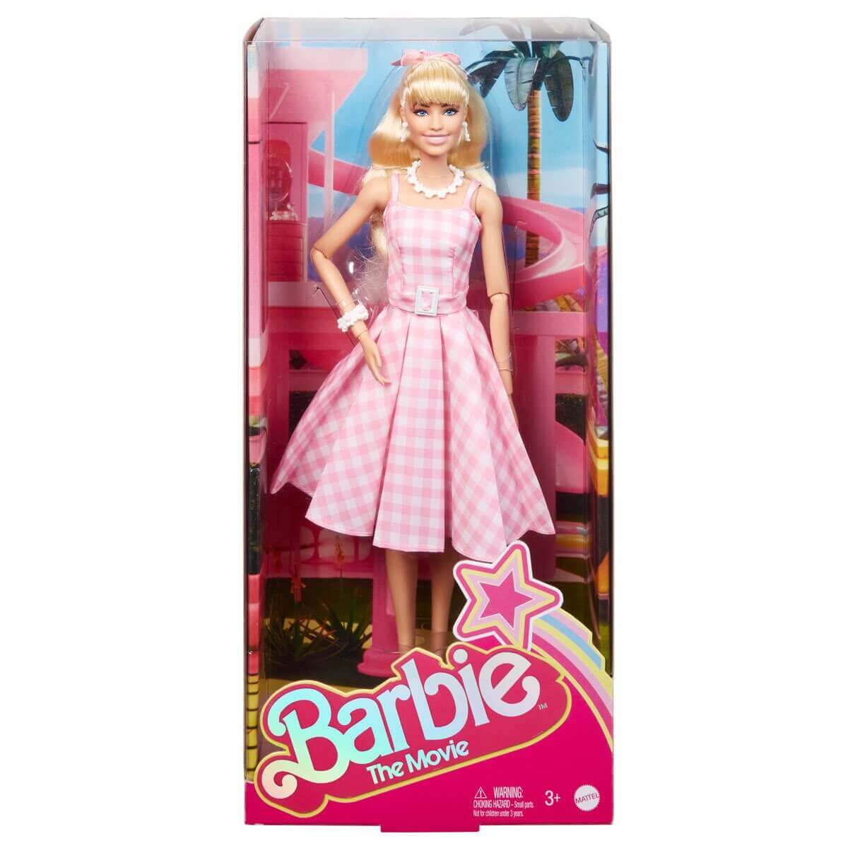 Barbie: The Movie Doll in Pink Gingham Dress - Simon's Collectibles
