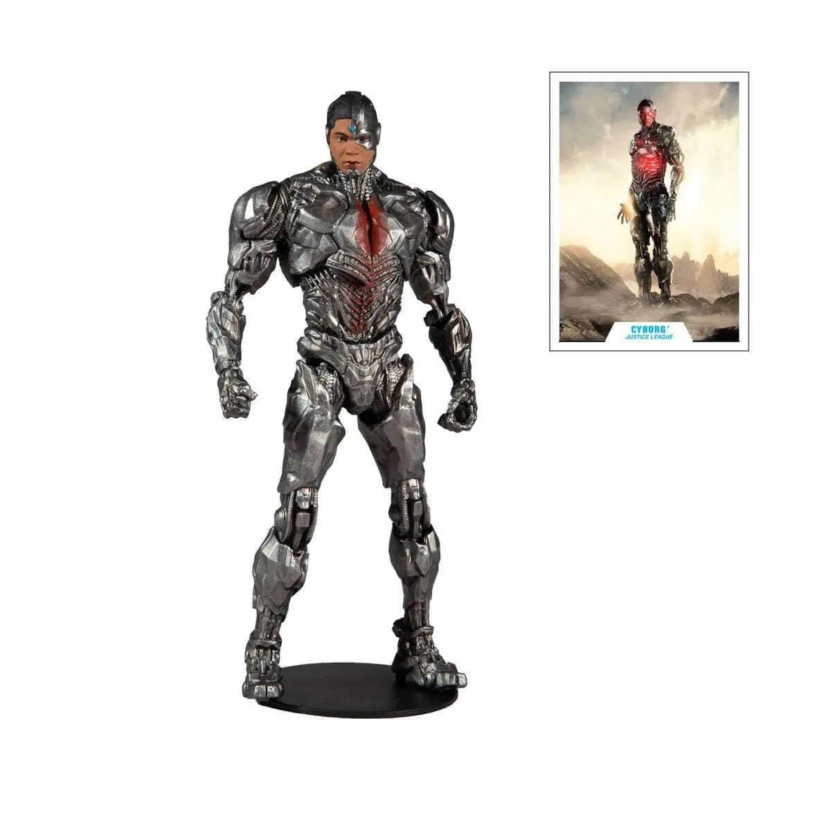 DC Zack Snyder Justice League Cyborg 7-Inch Action Figure | Mcarlane Toys