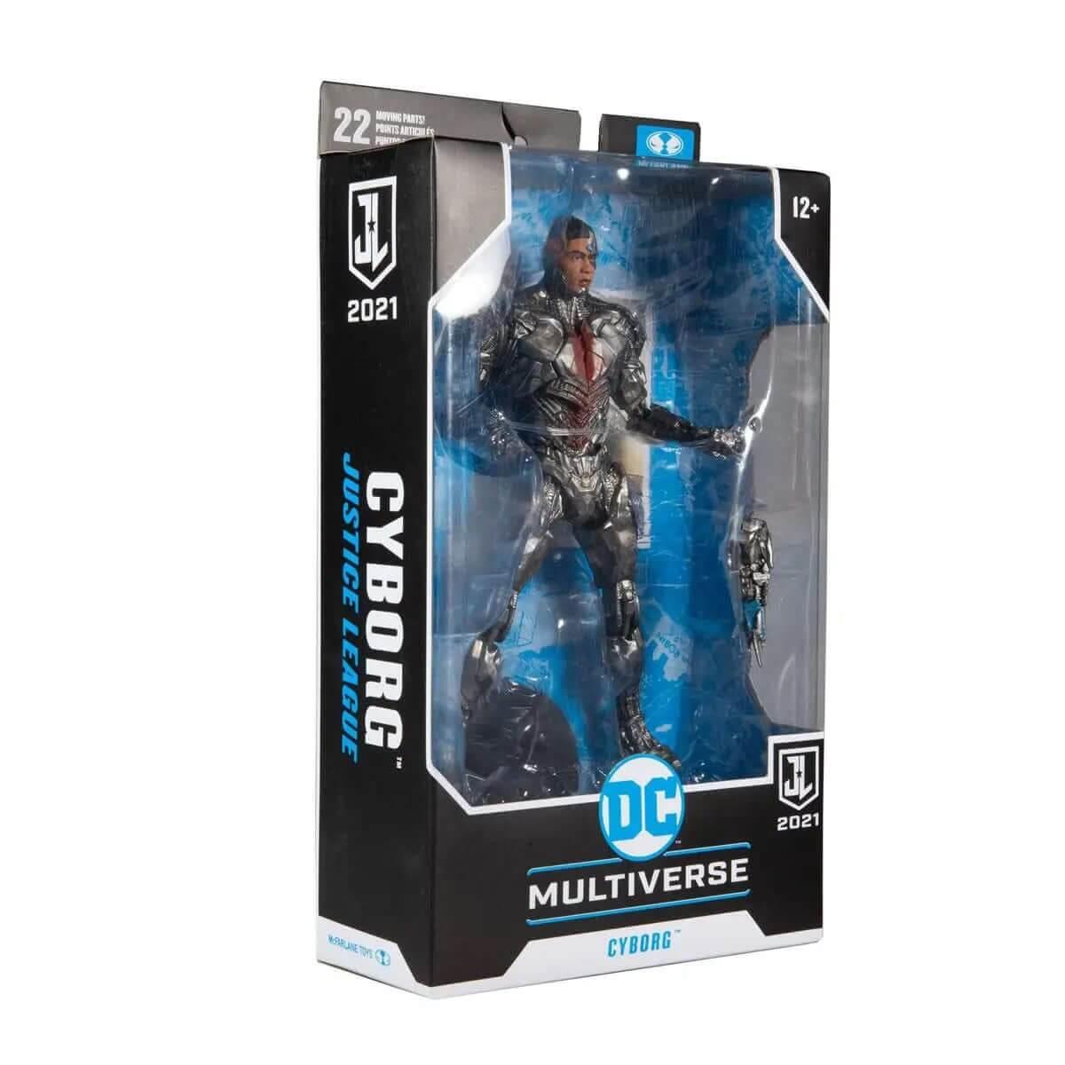 DC Zack Snyder Justice League Cyborg 7-Inch Action Figure | Mcarlane Toys