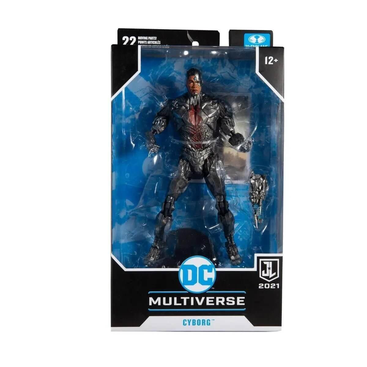 DC Zack Snyder Justice League Cyborg 7-Inch Action Figure | Mcarlane Toys