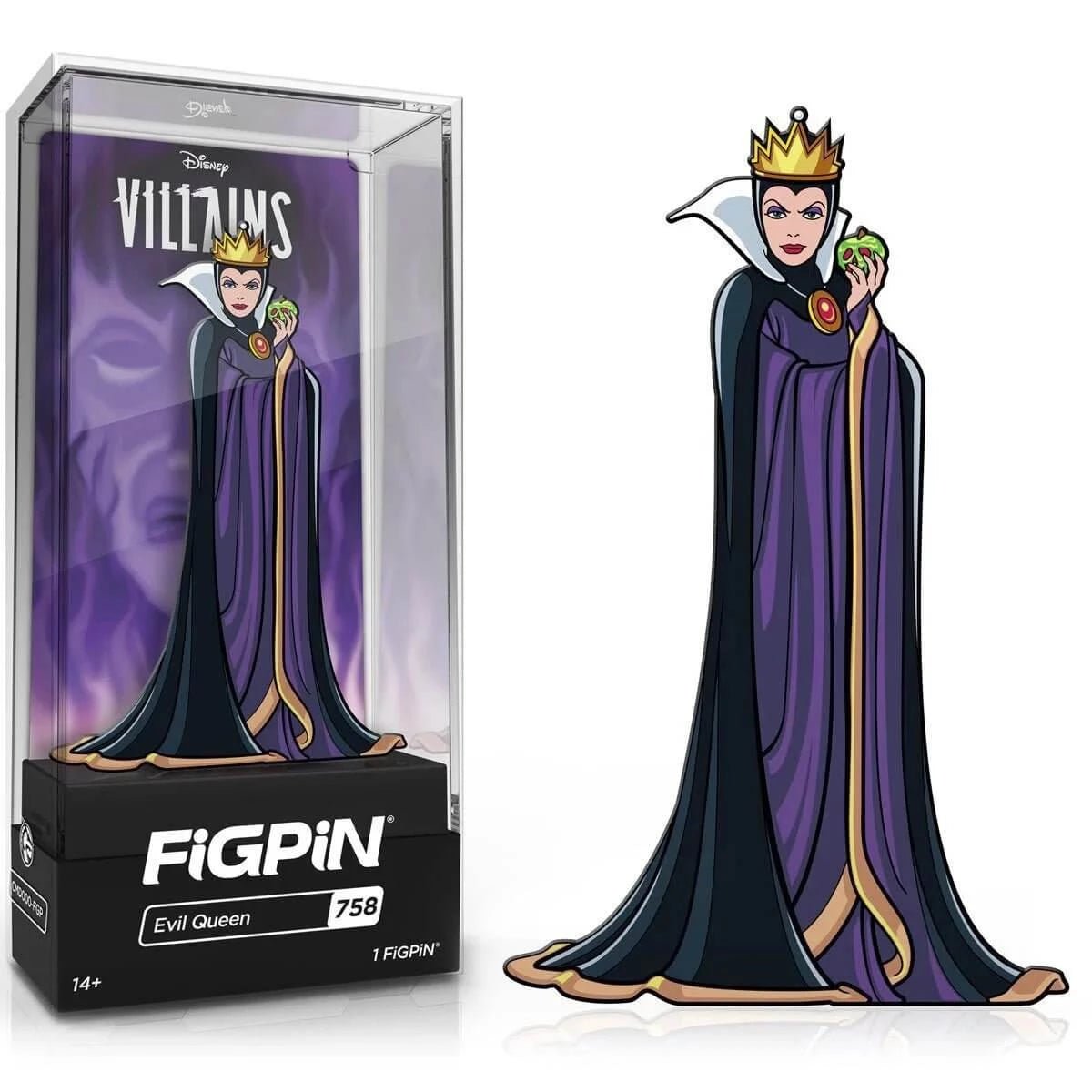Disney Villains EVIL QUEEN FiGPiN Classic Enamel Pin - Simon's Collectibles
